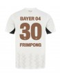 Bayer Leverkusen Jeremie Frimpong #30 Auswärtstrikot 2024-25 Kurzarm